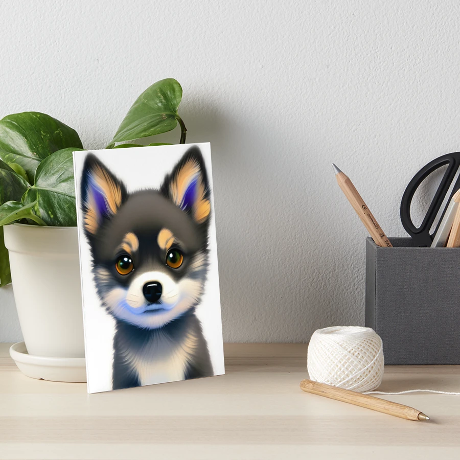 AI generative Alaskan Klee Kai breed dog isolated on a white background  27537240 Stock Photo at Vecteezy