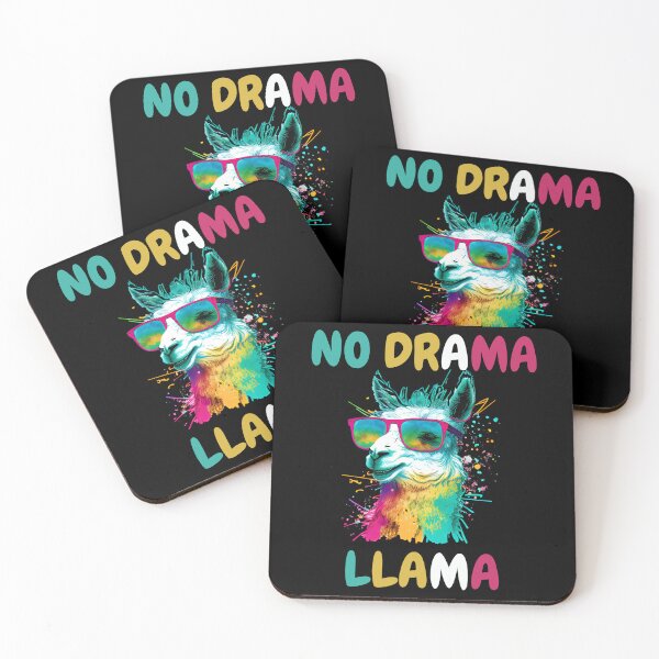 Item preview, No Drama Llama designed and sold by LlamaLoversShop.