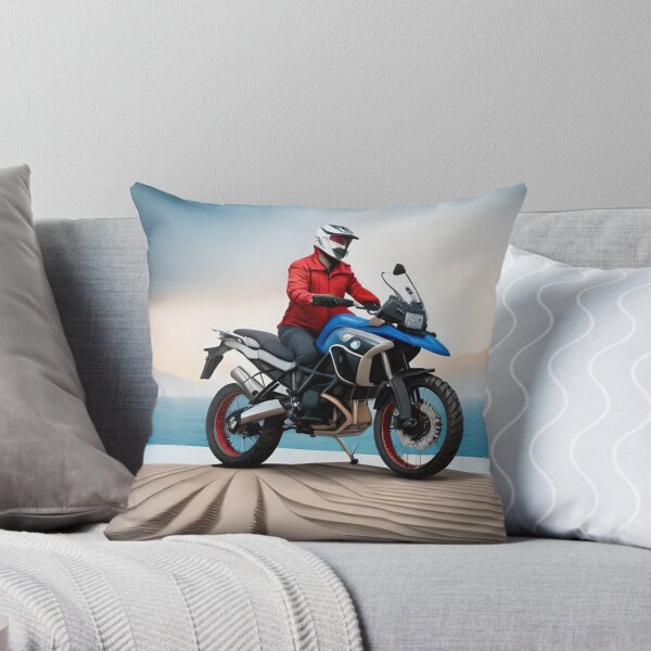 Aperçu de l'œuvre Moto enduro tout terrain dans un désert de sable créée et vendue par Chancedazur.