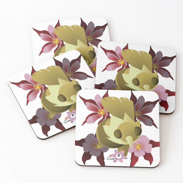 Item preview, Clover with Aquilegia designed and sold by KoininKreations.
