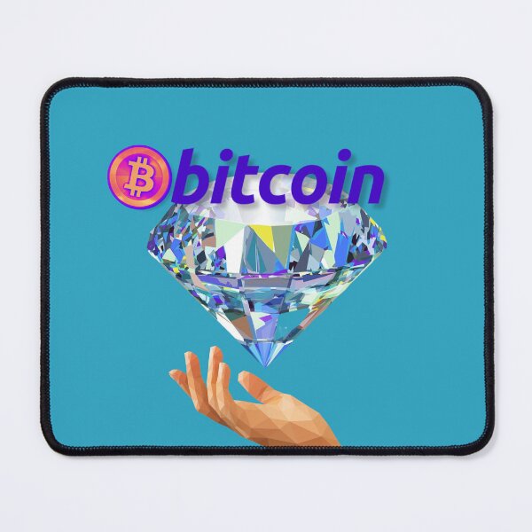 Item preview, Diamond Hands Bitcoin designed and sold by Sammi7angel.