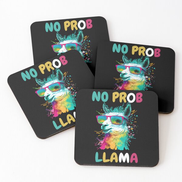 Item preview, No Prob Llama designed and sold by LlamaLoversShop.