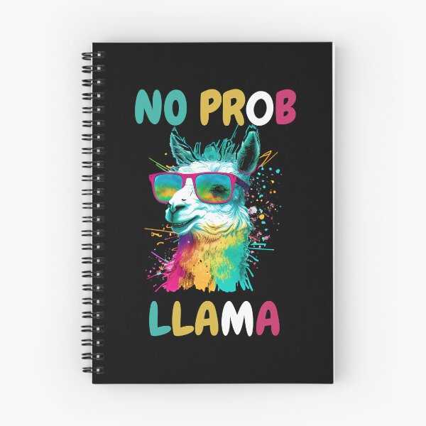 Item preview, No Prob Llama designed and sold by LlamaLoversShop.