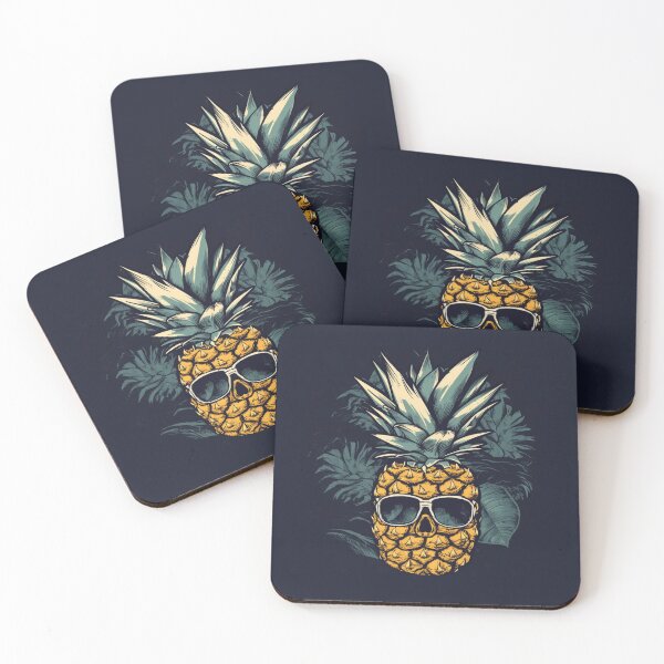 Item preview, Funny Panama Pineapple With Glasses in Comics Art Style Canalwear  designed and sold by best-of-panama.