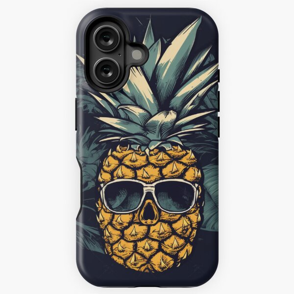 Item preview, Funny Panama Pineapple With Glasses in Comics Art Style Canalwear  designed and sold by best-of-panama.
