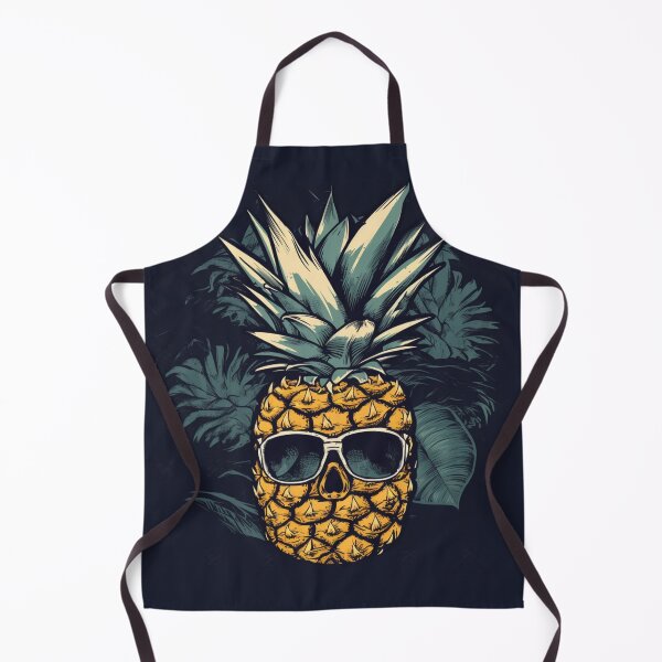 Item preview, Funny Panama Pineapple With Glasses in Comics Art Style Canalwear designed and sold by best-of-panama.