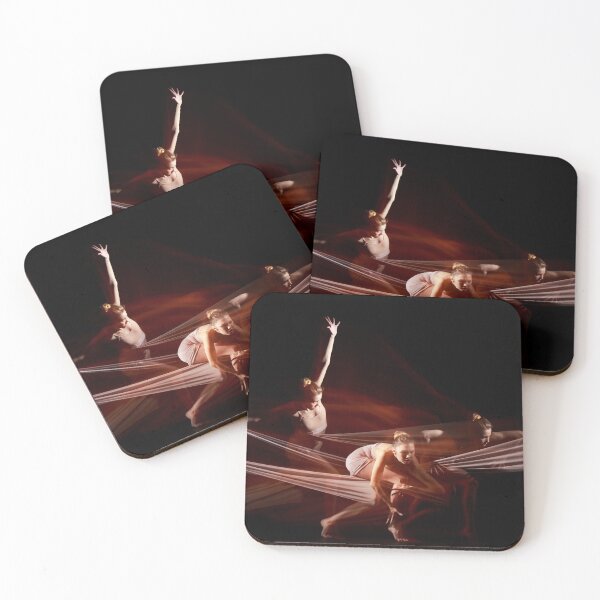 Item preview, sensual emotional dance beautiful ballerina with white fabric designed and sold by Lefteris Betsis.