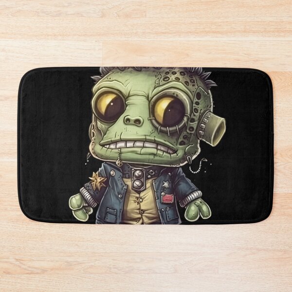 Item preview, Cute punk Frankenstein art designed and sold by Dreamakerstudio.