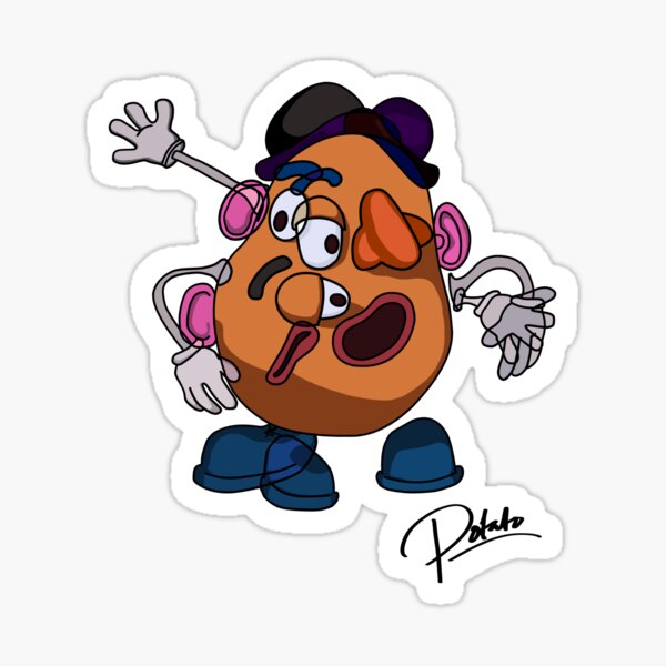Mr Potato Head Stickers | Redbubble