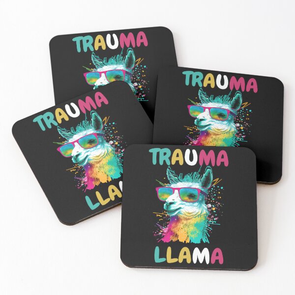 Item preview, Trauma Llama designed and sold by LlamaLoversShop.