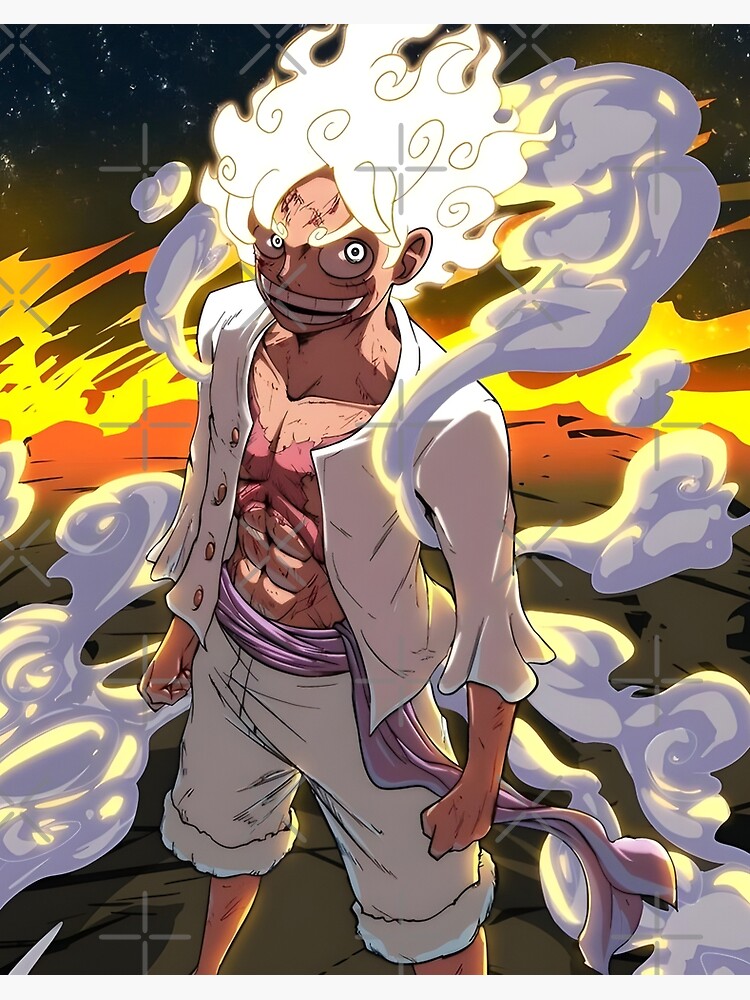 One Piece Gear 5 Luffy by Anime & Manga Aesthetic