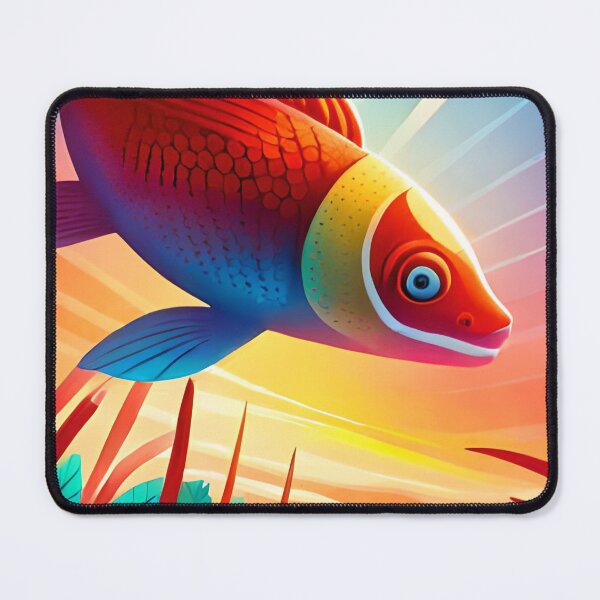 Item preview, Red fish designed and sold by jaquelinedejff.