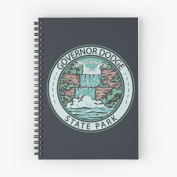 Item preview, Governor Dodge State Park Wisconsin Badge designed and sold by KrisSidDesigns.