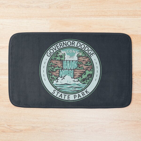 Item preview, Governor Dodge State Park Wisconsin Badge designed and sold by KrisSidDesigns.
