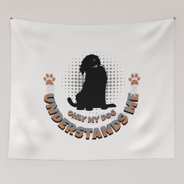 Item preview, Only Dog Understands Me Funny designed and sold by Monica-Designs.