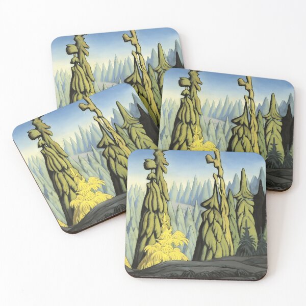 Item preview, Trees in the North by Lawren Harris designed and sold by TheRedVineyard.