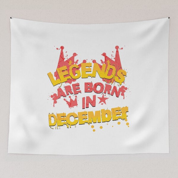 Item preview, Legends are born in December designed and sold by Melcu.