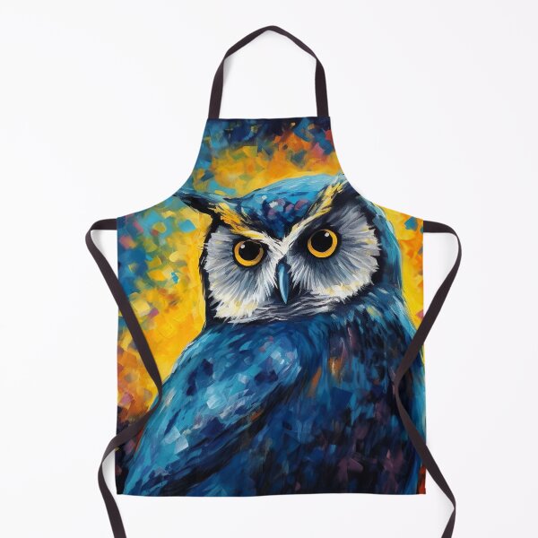 Item preview, Finger Painted Owl designed and sold by Matt's Artificial Nature.