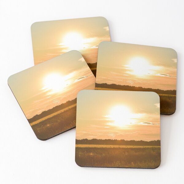 Item preview, Photo of sunset sky and field designed and sold by GraphicDesignVa.