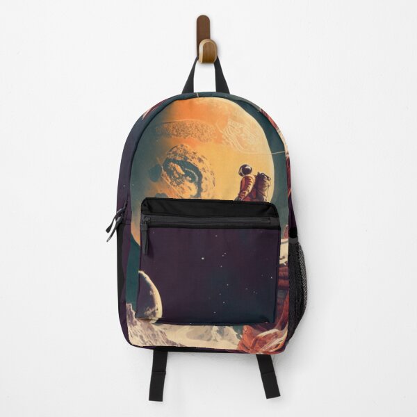 Item preview, Alpinist Climbing the Universe, Vintage Surrealist designed and sold by Synthetic-Dream.