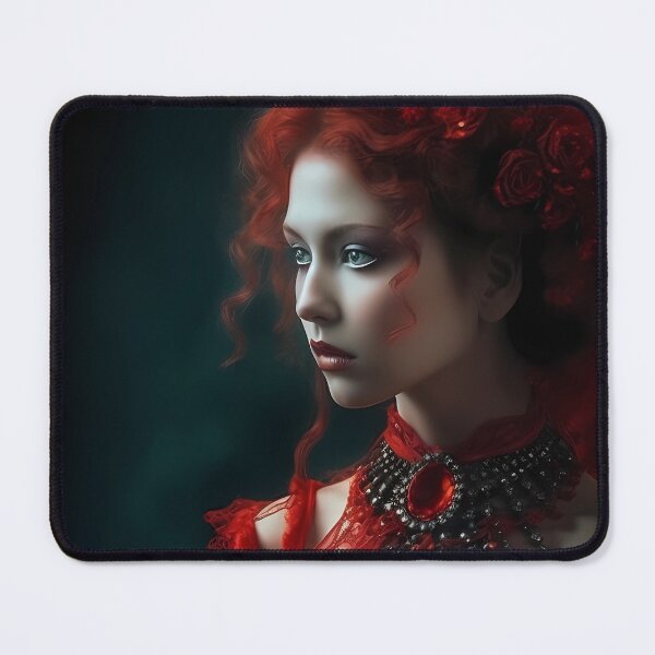 Item preview, Lady In Red : Gothic Fantasy Art designed and sold by MTJ-Mushrooms.