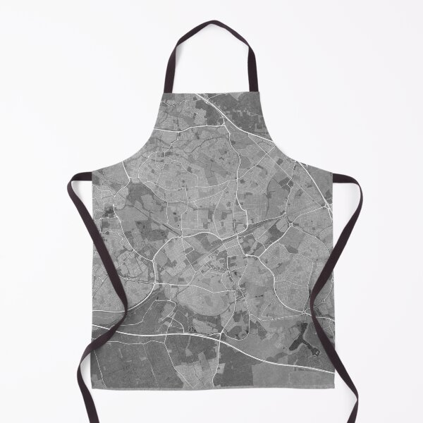 Item preview, Map of Swindon (England) in gray vintage style designed and sold by blursbyai.