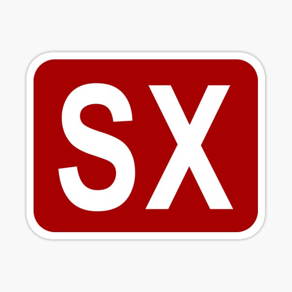 Item preview, SX Initials designed and sold by Jeallan Designs.