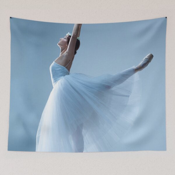 Item preview, classic ballerina dancing blue designed and sold by Lefteris Betsis.