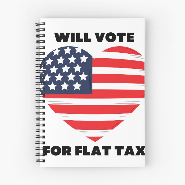 Item preview, Will Vote for Flat Tax designed and sold by LifeLongTees ..