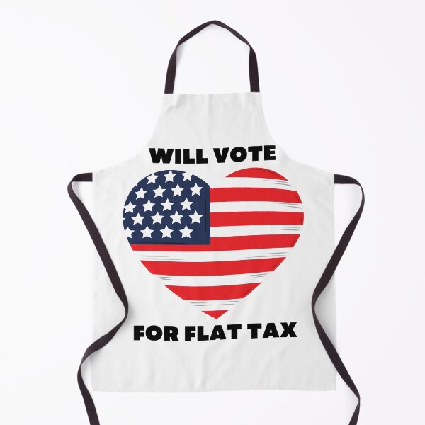 Item preview, Will Vote for Flat Tax designed and sold by LifeLongTees ..