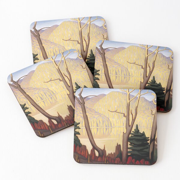 Item preview, Lake In Algoma by Lawren Harris designed and sold by TheRedVineyard.