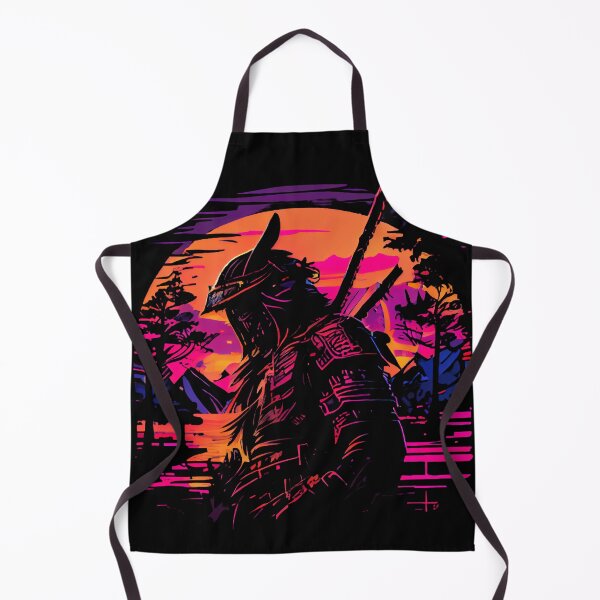 Item preview, Synthwave Samurai designed and sold by pedrogag.