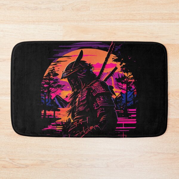 Item preview, Synthwave Samurai designed and sold by pedrogag.