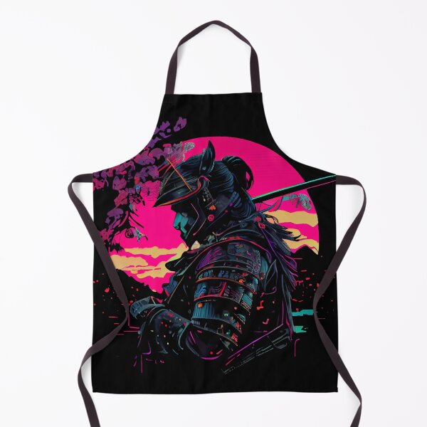 Item preview, Synthwave Samurai designed and sold by pedrogag.