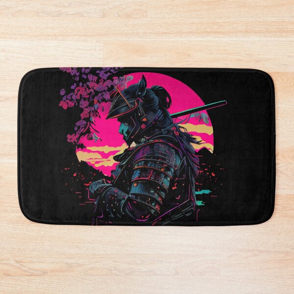 Item preview, Synthwave Samurai designed and sold by pedrogag.