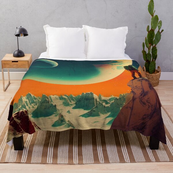 Item preview, Alpinist Climbing Space, Vintage Surrealist designed and sold by Synthetic-Dream.