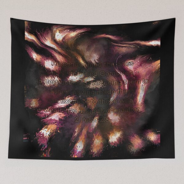 Item preview, Fire Storm — 2 Peter 2:6 designed and sold by DelightfulLight.