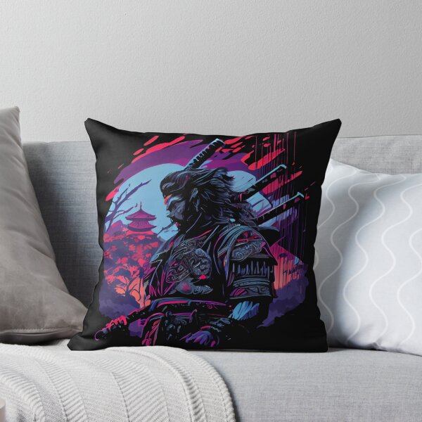 Item preview, Synthwave Samurai designed and sold by pedrogag.