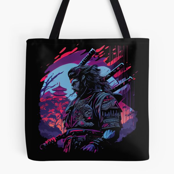 Item preview, Synthwave Samurai designed and sold by pedrogag.