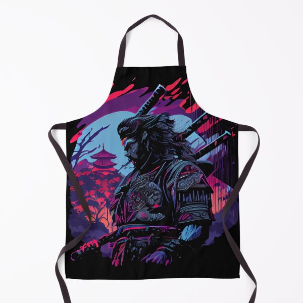 Item preview, Synthwave Samurai designed and sold by pedrogag.