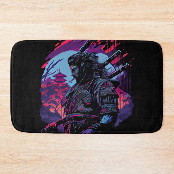 Item preview, Synthwave Samurai designed and sold by pedrogag.