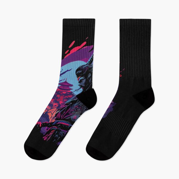 Item preview, Synthwave Samurai designed and sold by pedrogag.