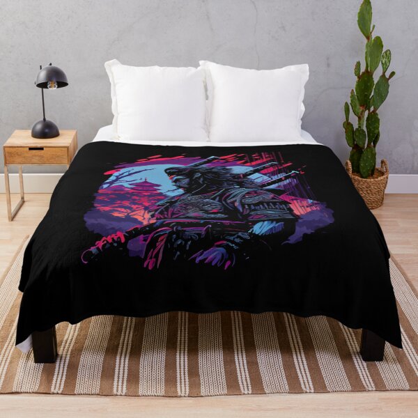 Item preview, Synthwave Samurai designed and sold by pedrogag.