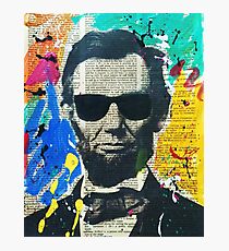 Cool Abraham Lincoln Photographic Print