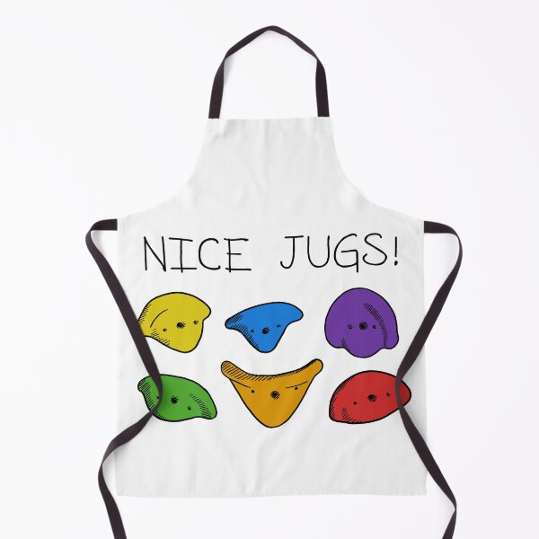 Item preview, Nice Jugs! Climbing Pun - Coloured designed and sold by Tom Napper Design.