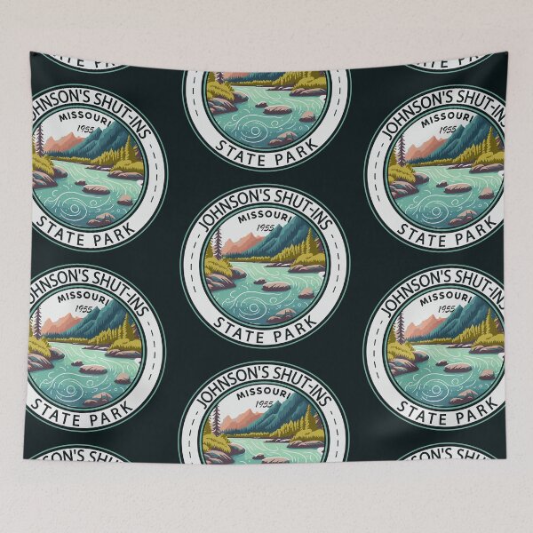 Item preview, Johnsons Shut-Ins State Park Missouri Badge designed and sold by KrisSidDesigns.