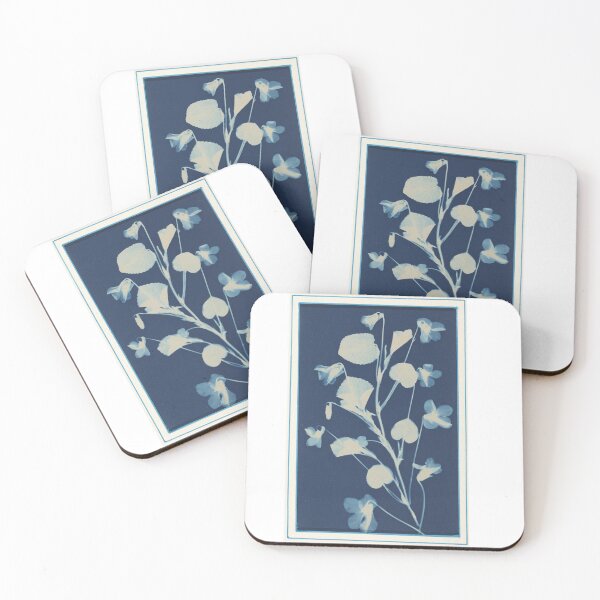 Item preview, Untitled, c. 1900 - Cyanotype of Leaves & Flowers designed and sold by kathrynhw.