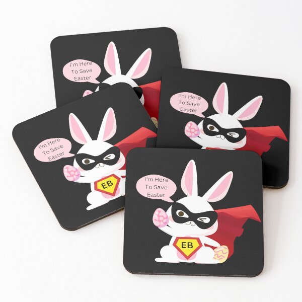 Item preview, Easter Bunny Super Hero designed and sold by DEDDesign.