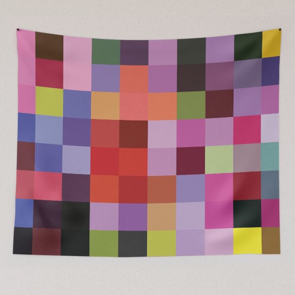 Item preview, Geometric Mosaic Checker Grid Pattern designed and sold by Design Minds Boutique.
