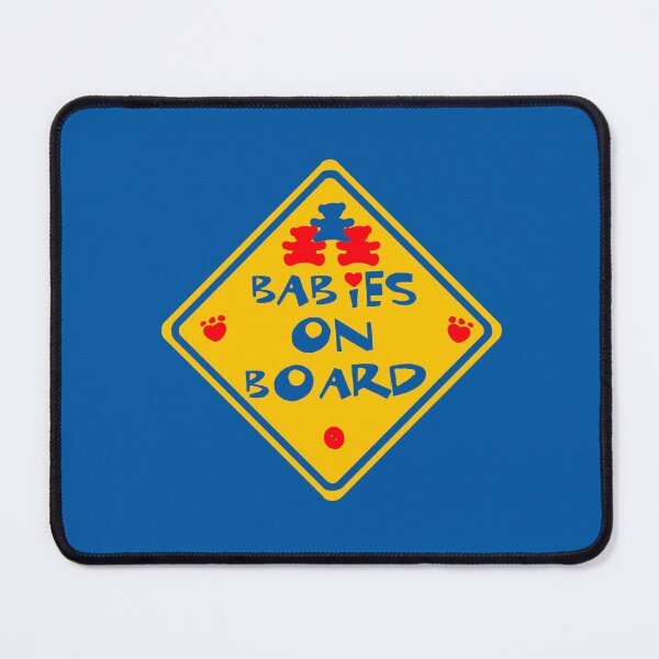 Item preview, babies on board stuffed animal bumper sticker designed and sold by bellaaj--.